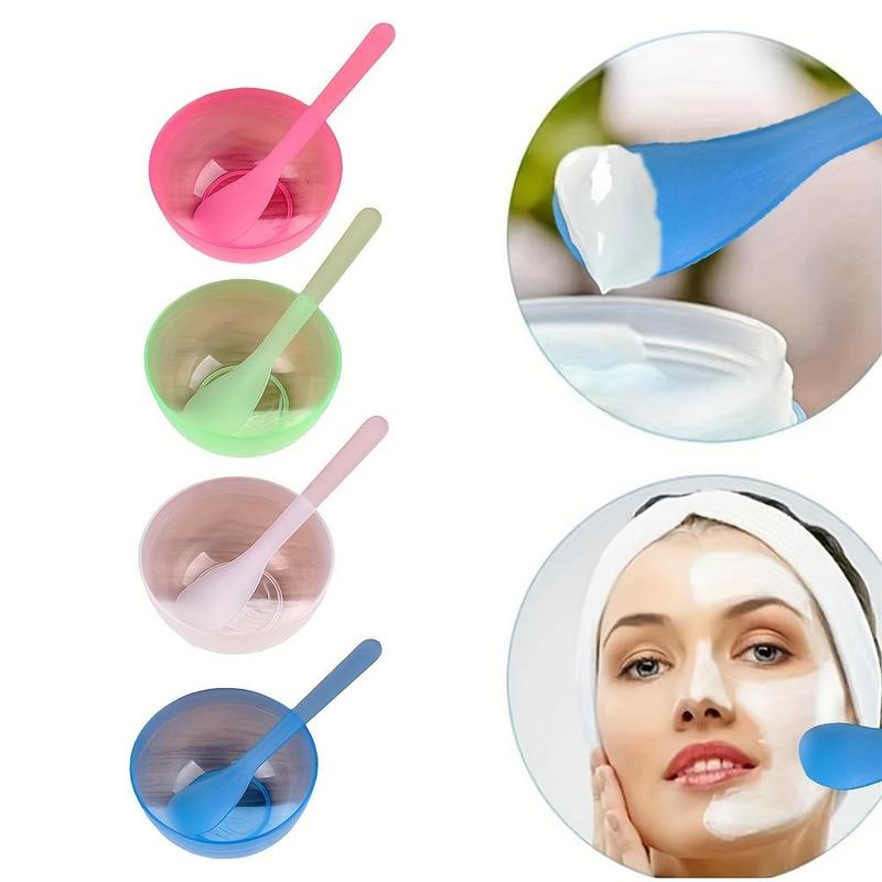 Facial Skincare Tools Set, 10pcs Reusable Facial Mask Mixer Bowl & Spatula Set, Reusable Smear Blending Tools Kit for Mud Masks and Other Skin Care Products