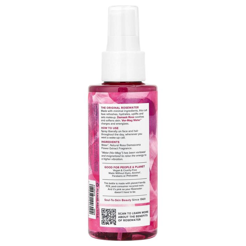 Heritage Store Rosewater Refreshing Facial Mist, 4 fl oz (118 ml)