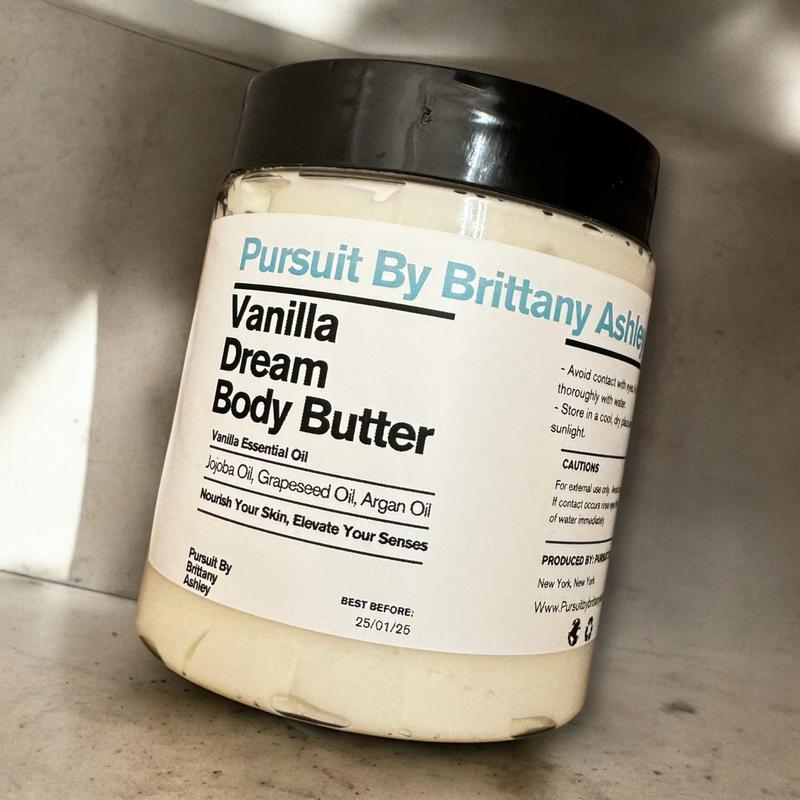 Vanilla Body Butter for Comfortable Body Care