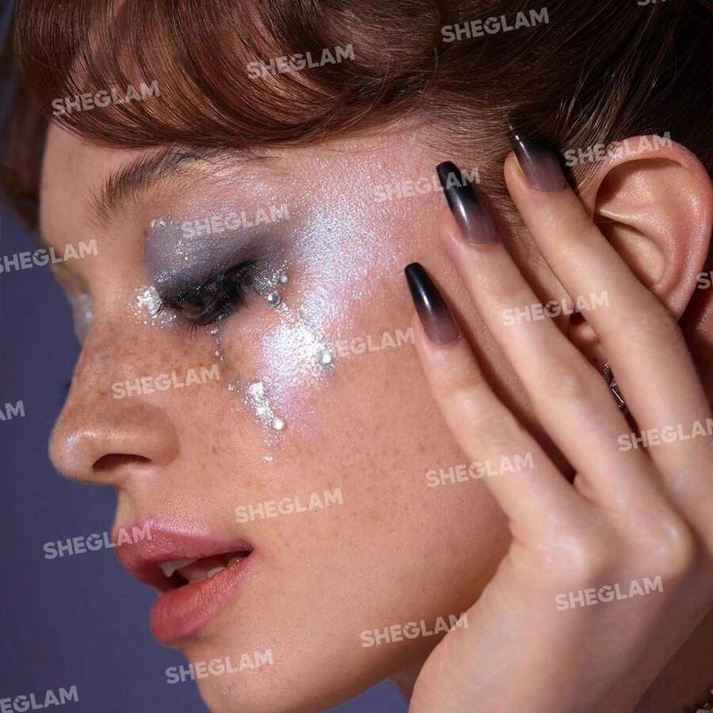 SHEGLAM Beaming Butterfly Highlighter Blue White Gothic Highlighter Xmas Christmas