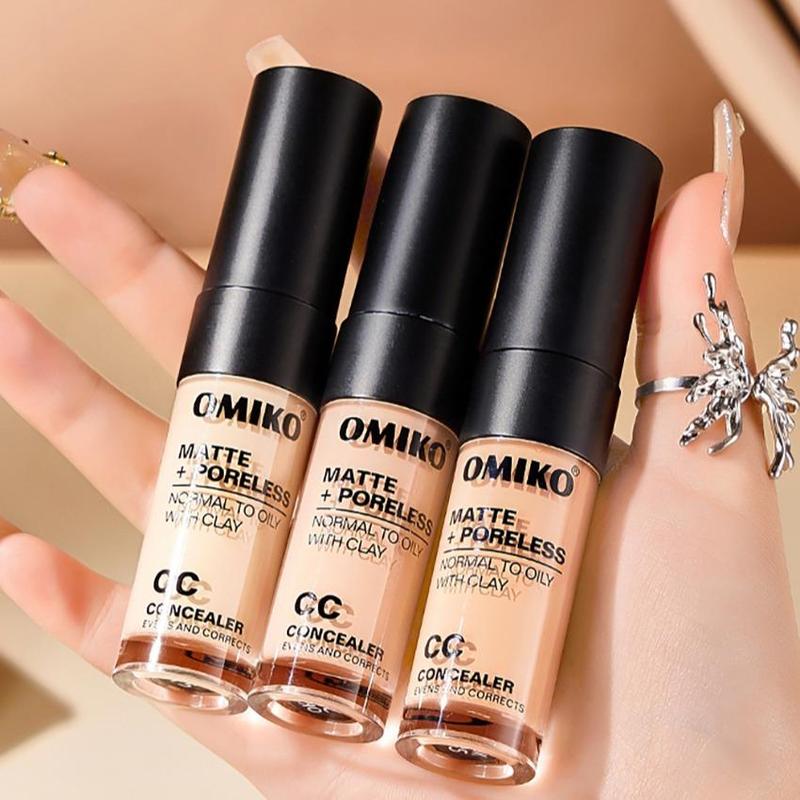 Long Lasting Concealer, 1 Count Waterproof Moisturizing Concealer, Full Coverage Flawless Makeup Cream, Makeup Product for Women & Girls