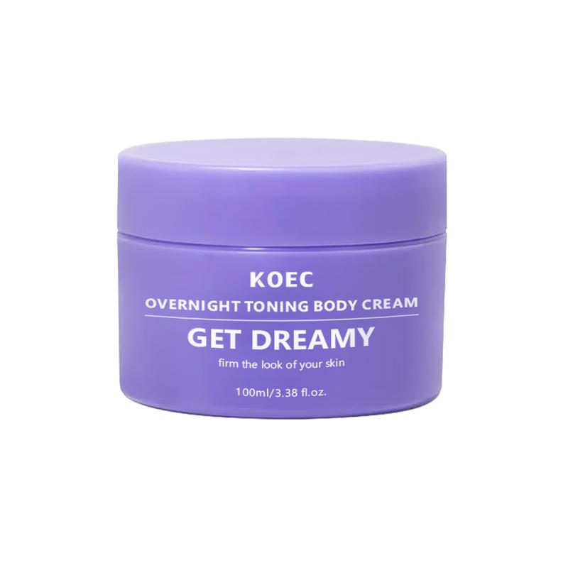 KOEC OVERNIGHT TONING BODY CREAM-  for Face Fine Lines, Moisturizing, Tightening, Lifting Night Cream