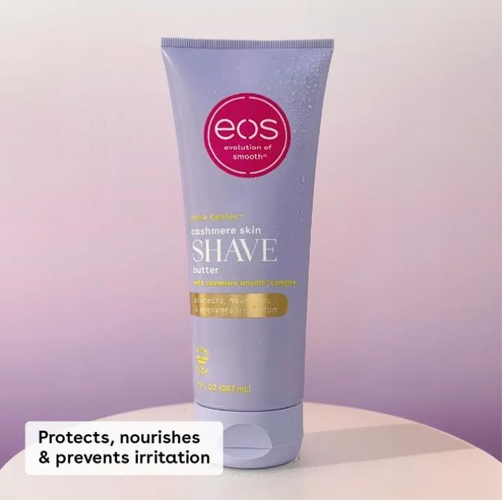 eos Cashmere Skin Collection - Shave Butter | Vanilla Cashmere | 7 fl oz