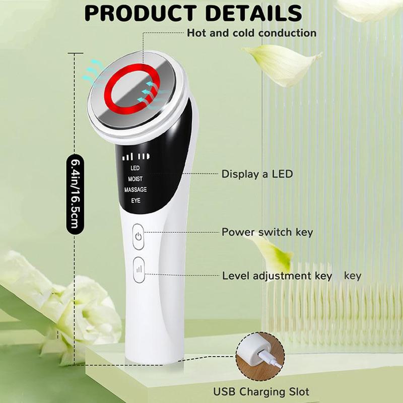 4 in 1 Facial Beauty Instrument, Multifunctional Facial Deep Cleansing Instrument, Skin Care Tool for Women