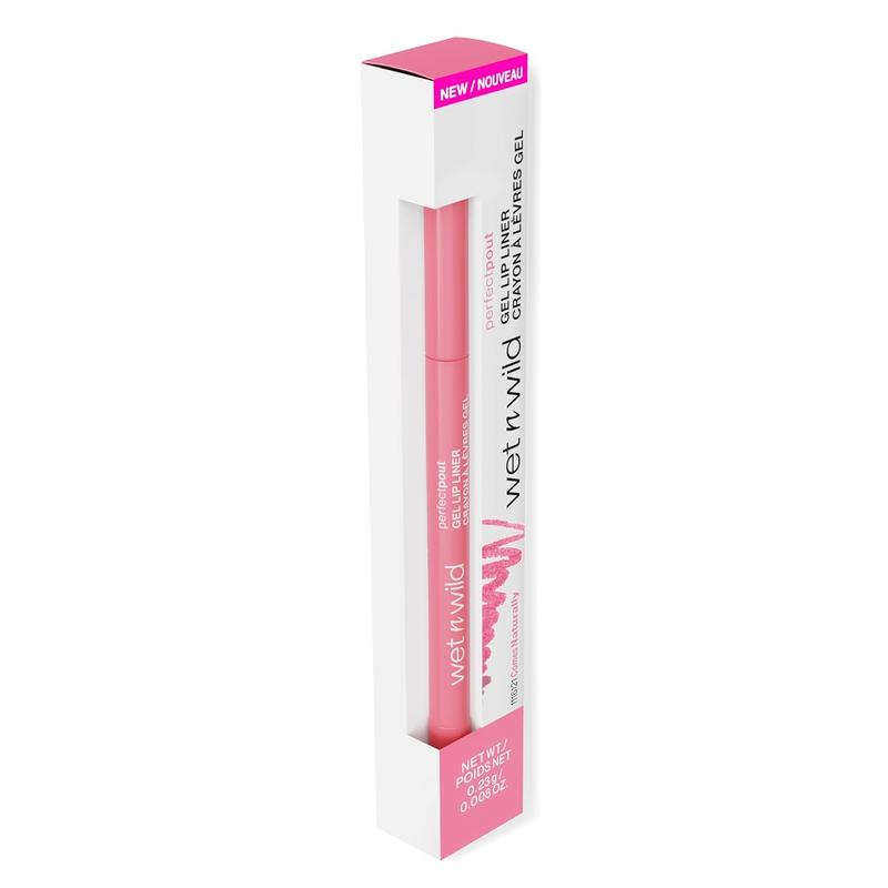 wet n wild Perfect Pout Waterproof Gel Lip Liner, Creamy Long-Lasting Color, Precise Application, Vegan & Cruelty-Free