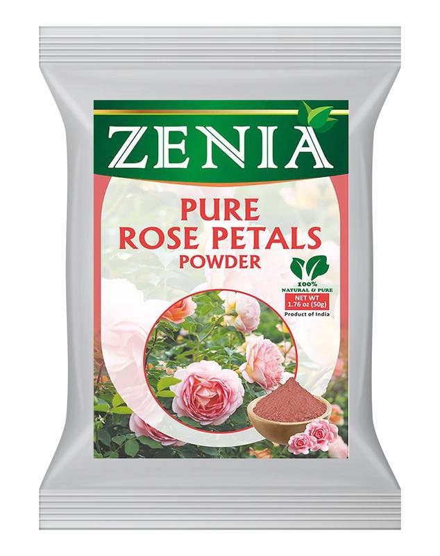 50g Rose Petal Powder By Zenia Facial Skincare