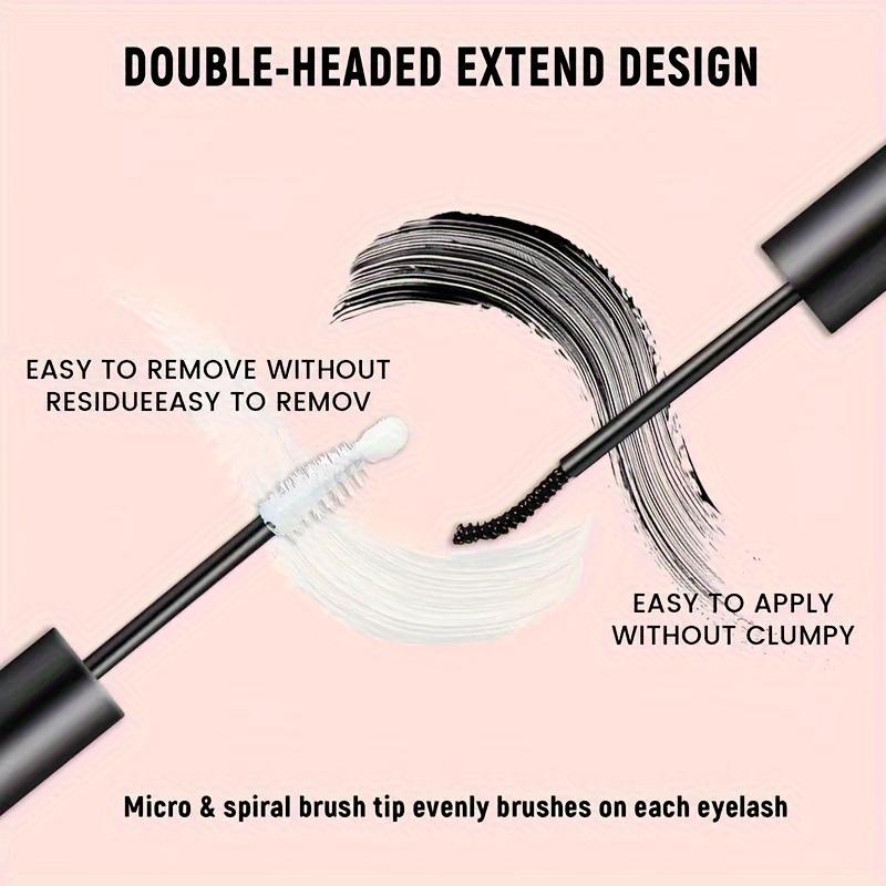 2 in 1 Waterproof Eyelashes Glue Bond and Seal (2pcs set), Long Lasting Eyelash Glue, Strong Hold Lash Glue for DIY Eyelashes Extensions, Eye Makeup Tool for Women & Girls