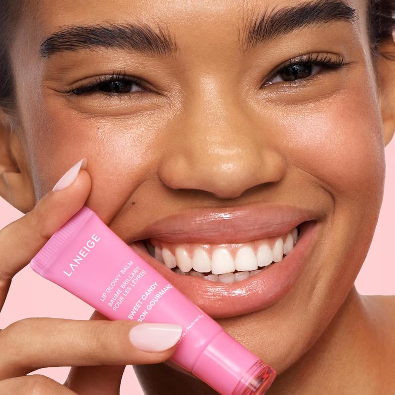 LANEIGE Lip Glowy Balm Hydrate, Glossy, Lightweight, Moisturize & Tint with Shea Butter Skincare Lip Balm Moisturizer