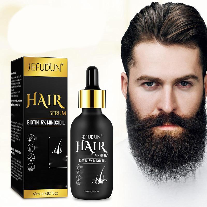 Sefudun 5% Minoxidil Hair Serum with Micro Derma Roller Set – Includes 60ml Hair Spray for Enhanced Hair Care & Comfort