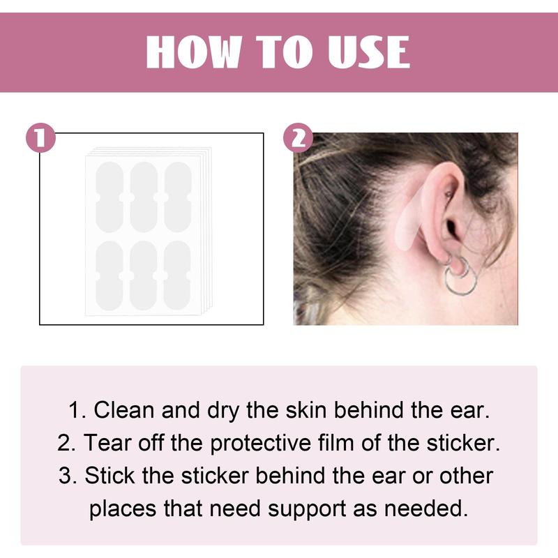 Ear Shaping Sticker, 30pcs box Clear Invisible Ear Sticker for Women, Waterproof Ear Shape Correcting Stickers, Face Lifting Ear Sticker, Cosmetic Product