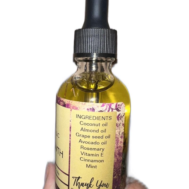 Herbal Hair Growth Oil Organic Haircare Daily