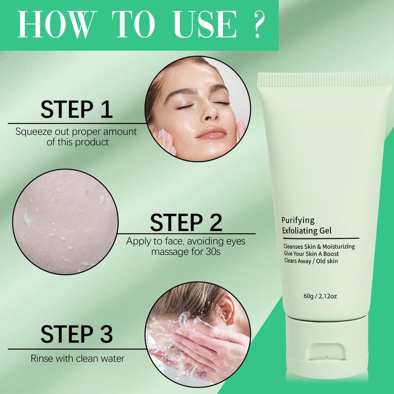 Exfoliating Gel Facial Exfoliating Deep Cleansing Skin Care