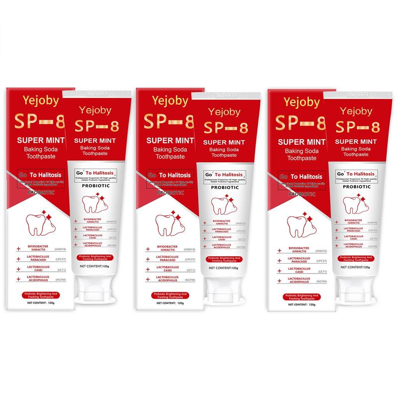 (3 Counts only 19.99$) SP-8 ubat gigi 120g Brightening Care Set Toothpaste Fresh breath Clean mouth stain SP-8 SP-6 SP-4 sp-8 sp-6 sp-4 sp8 sp6 sp4