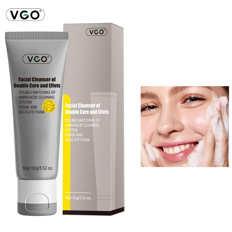 VGO Facial Set Vitamin C Serum,Moisturizer,Facial Cleanser Moisturizing Suitable for sensitive skin Reduces Fine Lines Moisturising Cleanser Moisturising Moisturising Moisturising Skincare Hydrating Moisturiser