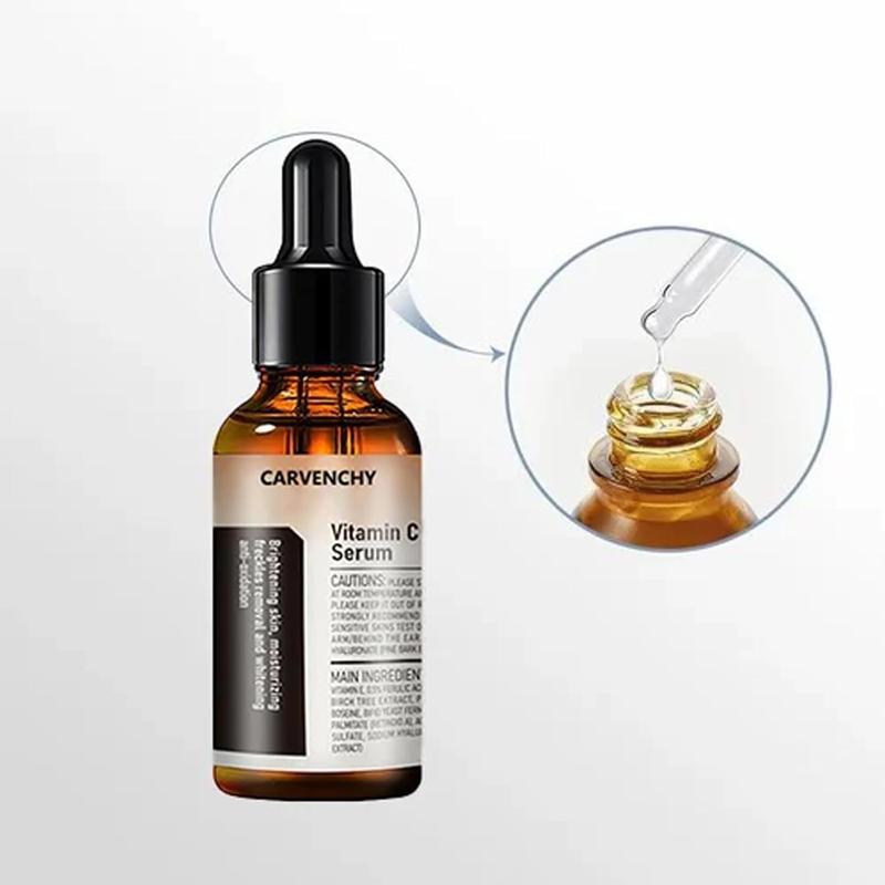 Vitamin C Facial Serum Essence,30ml Skincare Cleanser-B3 Gentle Moisturize Skin Repair