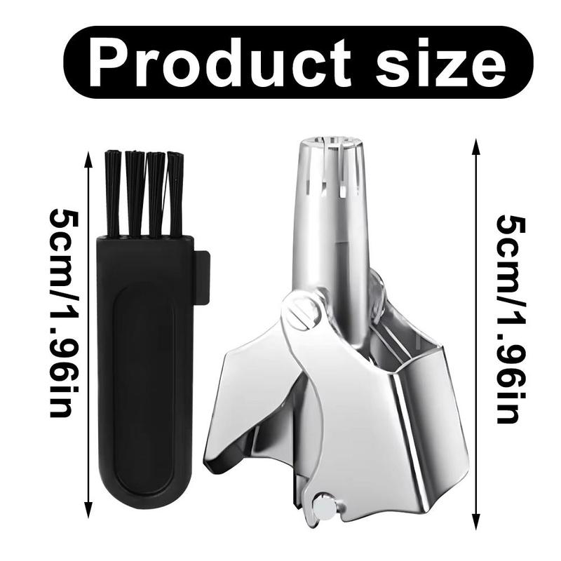 Portable Manual Nose Hair Trimmer & Brush, 1 Set Nose Hair Shaving Tool, Nose Hair Remover, Nose Hair Cutter for Men and Women, Anua Skincare Kit, Christmas Gift