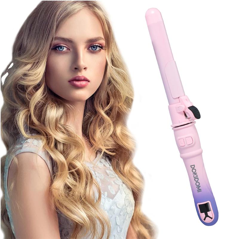 2024 Fall deals -Big Wave 360 Degree Rotation Hair Curler - Automatic Curling Iron for Daily Use - Heatless, Haircare