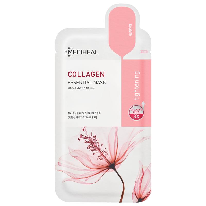 MEDIHEAL OFFICIAL Collagen Essential Mask - korean skincare Moisturizing Daily Sheet mask