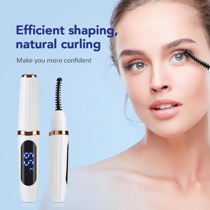 Electric Eyelash Curler, Portable Digital Eyelash Beauty Equipment, Natural and Long-lasting Styling Tool, Eyelash Curling Machine, Christmas Gift