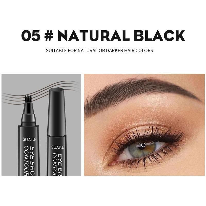 SUAKE  Four Pronged Eyebrow Pencil, Long-lasting and Natural, Not Easy To Remove Makeup, Fall Gift, Christmas, Christmas Gift