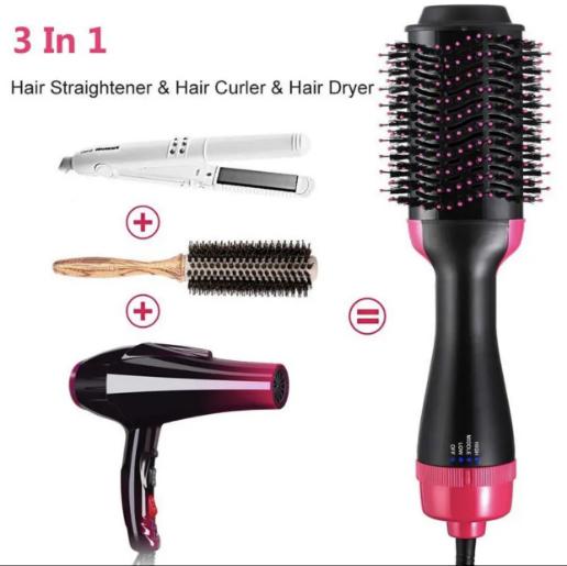 Hair Dryer Brush Blow Dryer Brush in One 4 in 1 Styling Tools with Oval Barreland Styler VolumizerHot Air Straightener Brush for All Hair Types Salon Curler