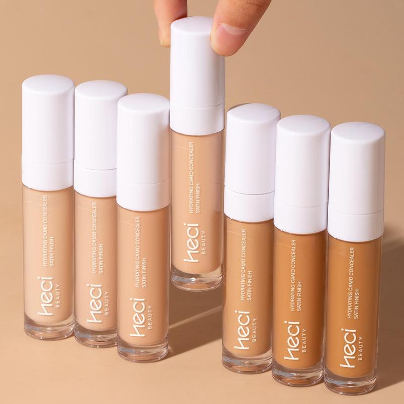 Long Lasting Waterproof Liquid Foundation, 1 Count Natural Matte Finish Concealer, Moisturizing Full Coverage Makeup Cream for Women & Girls, Christmas Gift