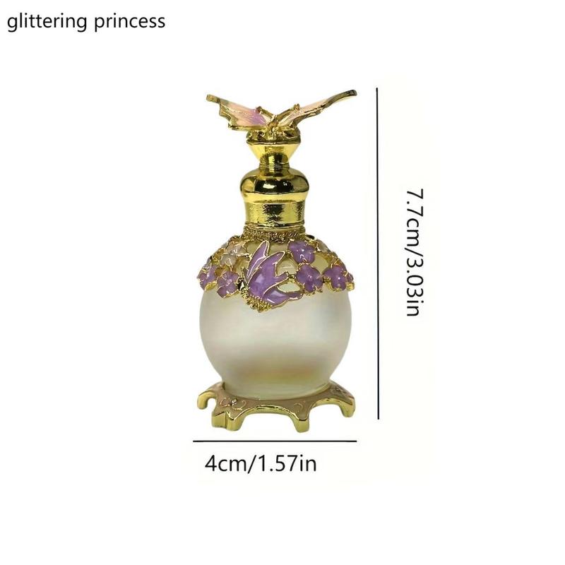 15ml Butterfly Decor Perfume for Women, Floral Design Women Perfume, Long Lasting Elegant Women's Fragrance, Summer Gift