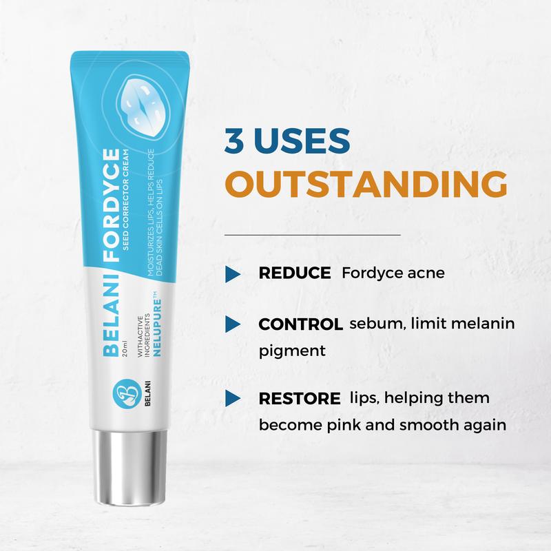 Belani Fordyce Lip Acne Cream - Reduce Fordyce, Return rosy, smooth lips - 20ml