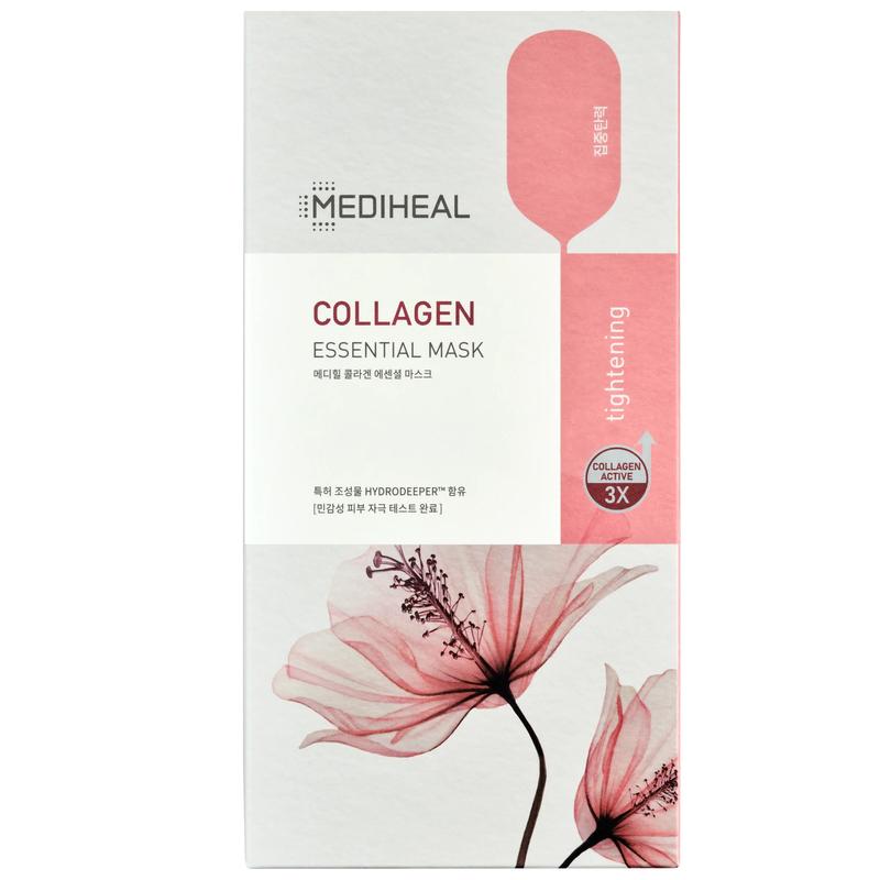 MEDIHEAL OFFICIAL Collagen Essential Mask - korean skincare Moisturizing Daily Sheet mask