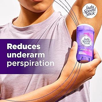 Lady Speed Stick Deodorant for Women,invisible Dry Shower Fresh- 2.3 Ounce (pack Of 4),