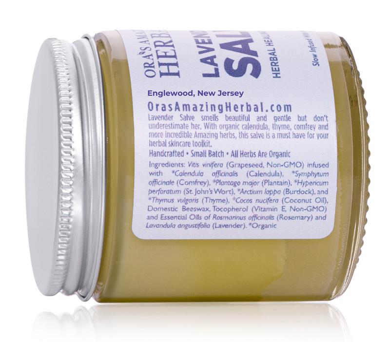 Lavender Herbal Body Salve, 4oz - Soothing & Moisturizing for Skin Healing