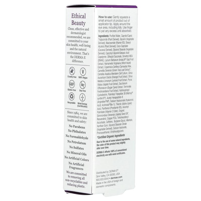 DERMA E Stem Cell Eye Lifting Treatment , 1 2 oz (14 g)