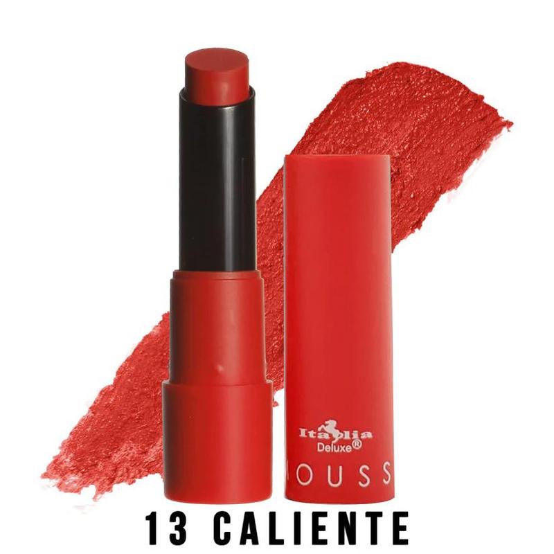 Italia Deluxe Individual Lipsticks and Sets of 5, Matte, Creamy, Highly Pigmented Lightweight Makeup Cosmetics Gloss Lipgloss