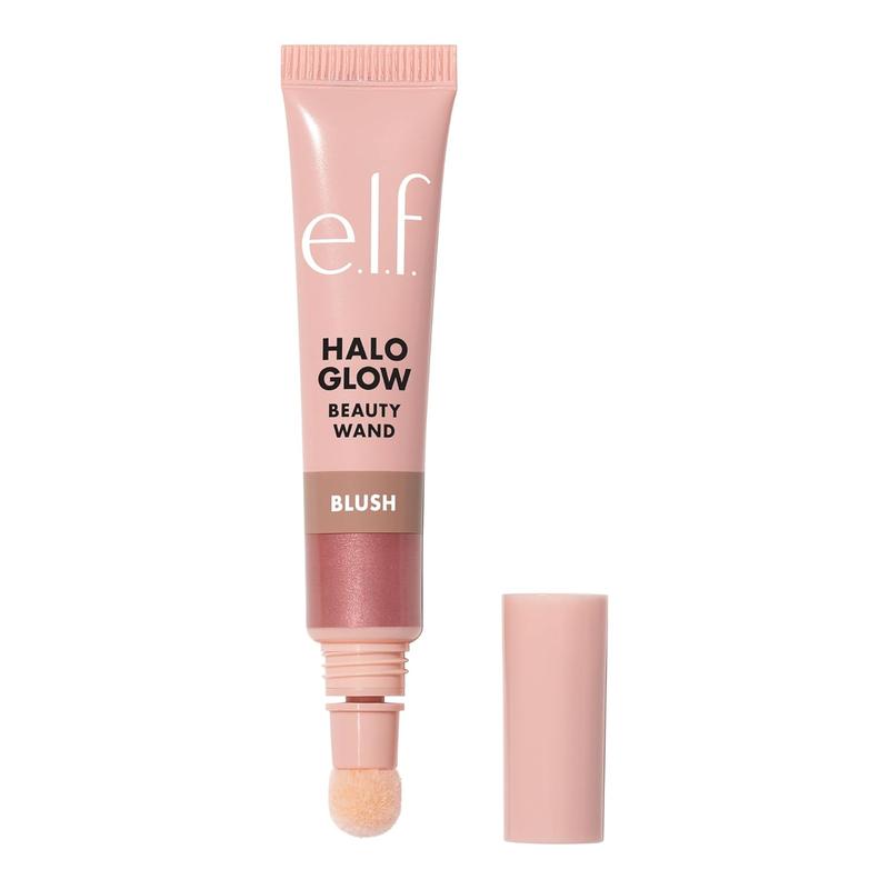 e.l.f. Halo Glow Blush Beauty Wand, Liquid Blush Wand For Radiant, Flushed Cheeks, Infused With Squalane, Vegan & Cruelty-free