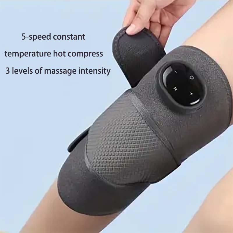 Heated Knee Massager, 3-in-1 Heated Knee Elbow Shoulder Wrap, Adjustable Heating Modes, Heating Pad For Knee Elbow Shoulder Relax Leg Warmer, Winter & New Year Gift