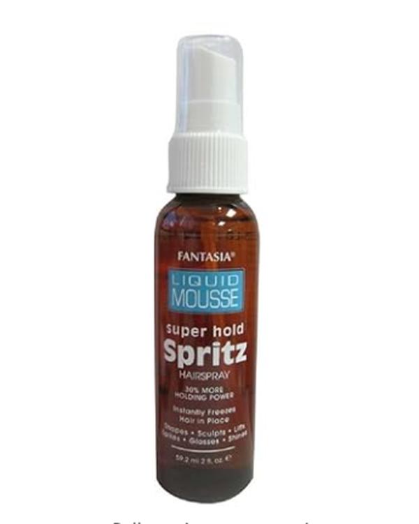 Fantasia Liquid Mousse Super Hold Spritz Hair spray 2oz