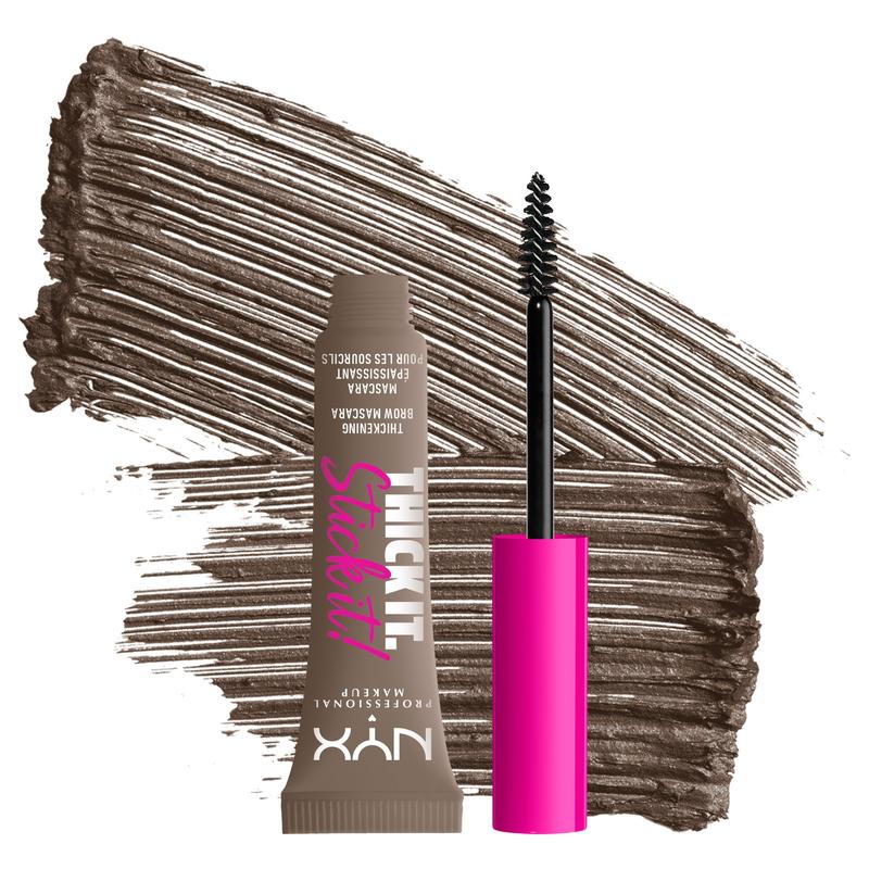 Thick It Stick It Thickening Brow Mascara, Eyebrow Gel, NYX Professional Makeup