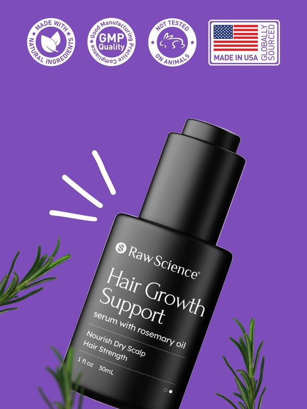 Rosemary Hair Strengthening Serum | Hair Growth Blend Oil with Caffeine, Keratin, Biotin Thickening Hair Treatment | Moisturize Scalp Serum | 1 oz