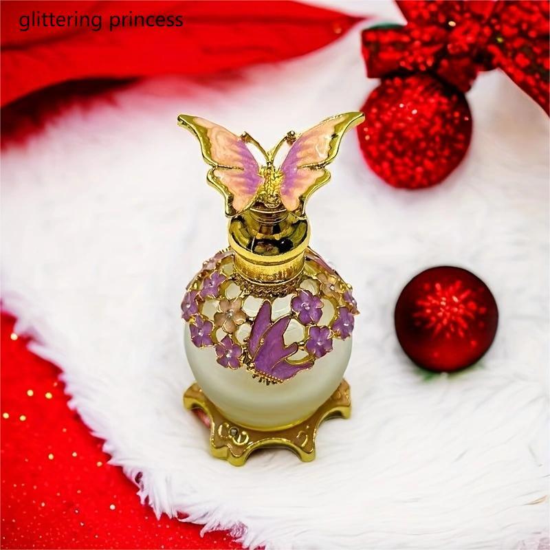 15ml Butterfly Decor Perfume for Women, Floral Design Women Perfume, Long Lasting Elegant Women's Fragrance, Summer Gift