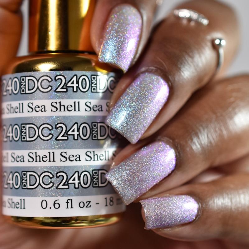 DND DC Mermaid Gel Polish Collection Glitter Gel Nail Polish Nail Art