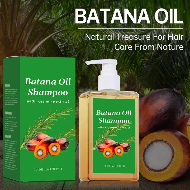 Batana Oil Shampoo, natural treatment toreduce hair loss and promote hair growth(10.14 0z 300 g),A favorite Christmas gift for boys and girls