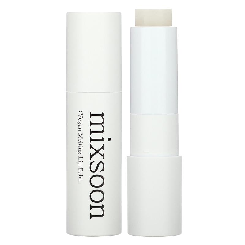 Mixsoon Vegan Melting Lip Balm, 01 Clear, 0.14 oz (4.1 g)