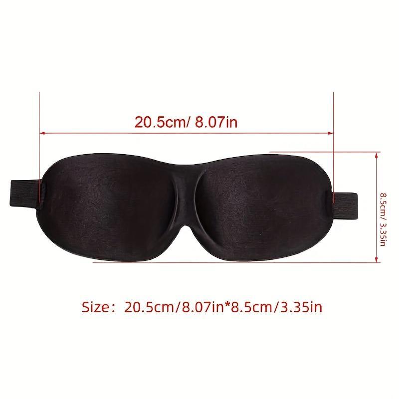 3D Sleep Eye Mask, 1 2pcs Soft Breathable Eye Mask, Sleep Eye Cover, Eye Protection Mask for Home & Travel