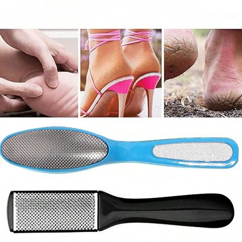 Stainless Steel Foot File, 2 Counts set Callus Removal Foot File, Foot Care Tool, Pedicure Tool for Home & Salon Use