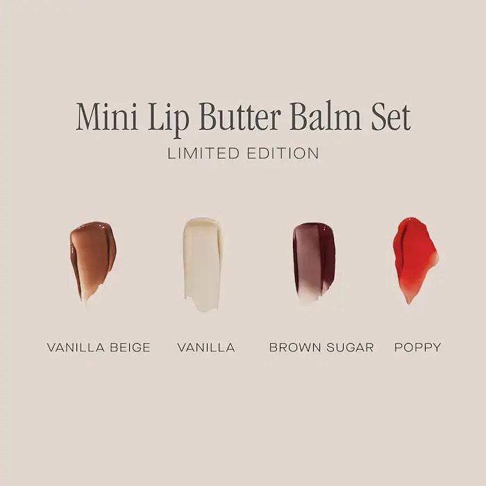 The Mini Neutrals Lip Butter BalmSet - Pack of 4