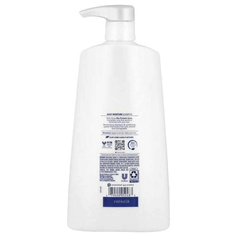 Dove Daily Moisture, Damage Therapy Shampoo, 25.4 fl oz (750 ml)