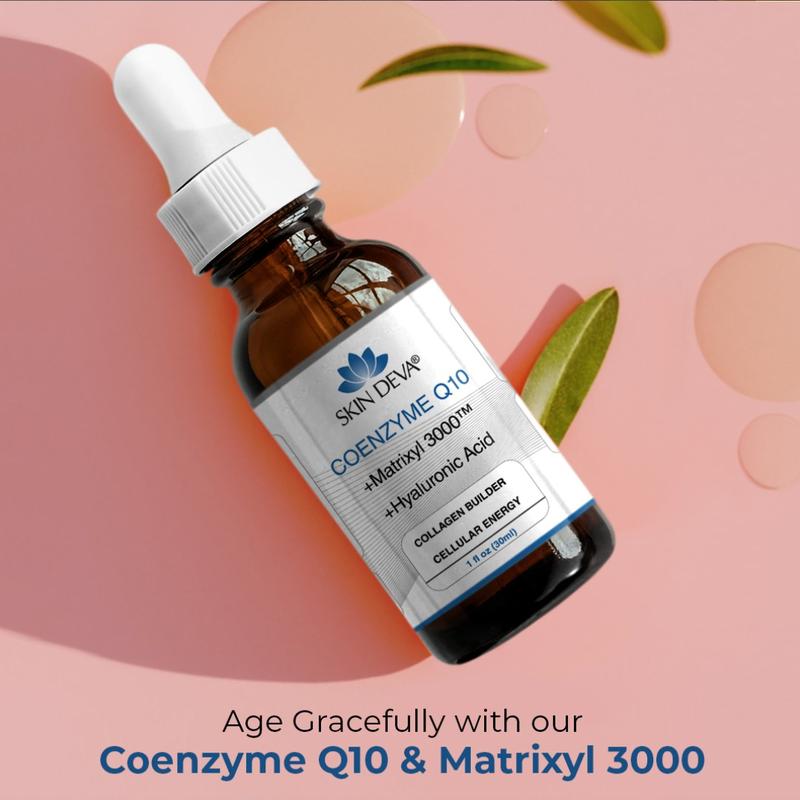 Coenzyme Q10 Serum with Hyaluronic acid | Collagen Booster | All Skin Types Skincare Comfort Skin Repair