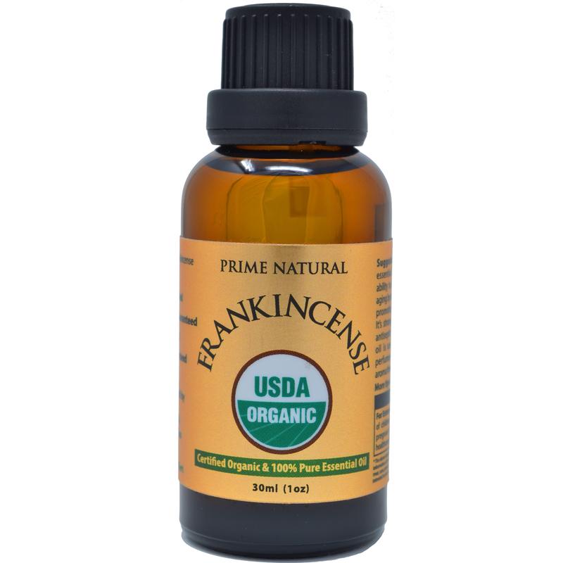 Organic Frankincense Essential Oil 30ml   1oz USDA Certified Boswellia Serrata Pure Undiluted Therapeutic Grade Aromatherapy Scents Diffuser Skin Care Relaxation Calming Meditation Body Care Blend