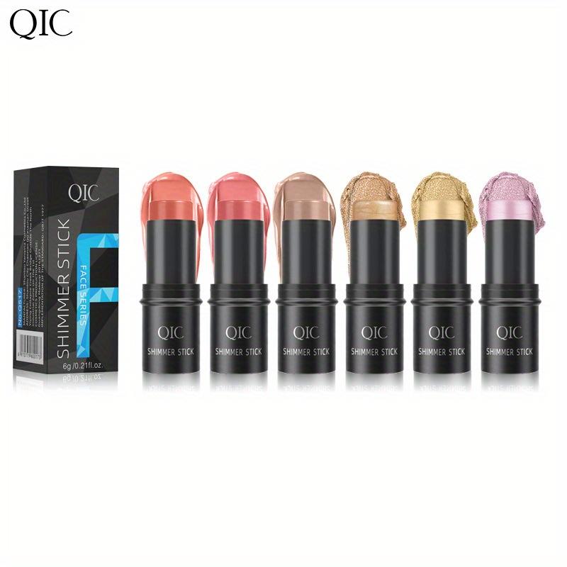 QIC Blush Highlight Grooming Pen Multifunctional Makeup Stick Silhouette Highlight Stick Shadow Stick Blush Stick European and American Makeup