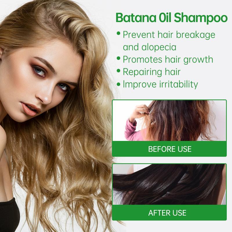 Batana Oil Shampoo, natural treatment toreduce hair loss and promote hair growth(10.14 0z 300 g),A favorite Christmas gift for boys and girls